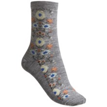 33%OFF レディースカジュアルソックス グッドヒューニードルソックス - （女性用）メリノウール Goodhew Needlepoint Socks - Merino Wool (For Women)画像